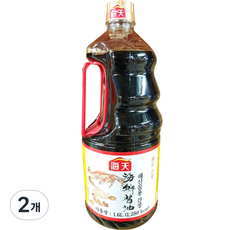 해천 해산물용 해선 간장, 1.6L, 2개