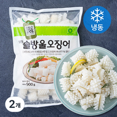 솔방울 오징어 (냉동) 900g 2개