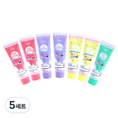 디유 상상앤드 튜브형 DIY 초콜릿 만들기, 초콜릿 딸기향 50g x 2p + 블루베리향 50g x 2p + 바나나향 50g x 2p + 그린망고향 50g, 5세트