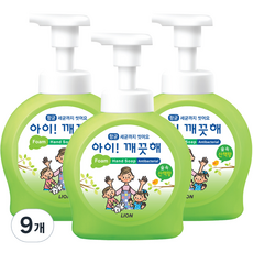 아이깨끗해 핸드솝 숲 속 산책향, 490ml, 9개