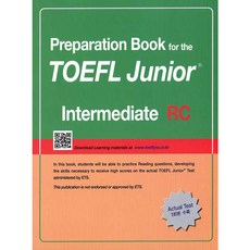Preparation Book for the TOEFL Junior Test RC: Intermediate:Focus on Question Types, LEARN21