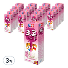 제티 초콕 딸기맛, 3.6g, 20개입, 3개