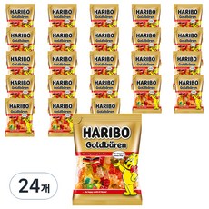 하리보 골드베렌 젤리, 100g, 24개 100g, 24개