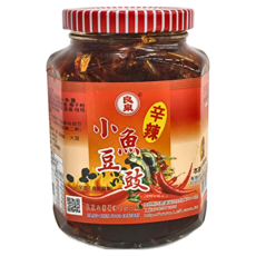 良泉 小魚豆鼓, 辛辣, 400g, 1罐