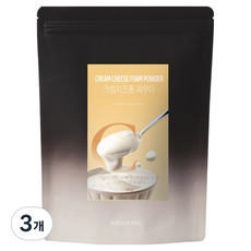 네이쳐티 크림치즈폼 파우더, 3개, 500g