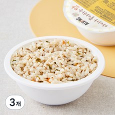 엘빈즈 한우 모듬버섯 볶음밥, 160g, 3개