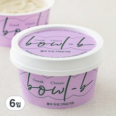 볼비 두유 그릭요거트, 100g, 1개입, 6개 100g, 6입