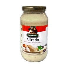 SAN REMO 聖雷蒙 Alfredo 頂級麵醬 義式白醬 480g, 1罐