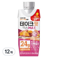 테이크핏 맥스 호박고구마맛 드링크믹스 RTD, 250ml, 12개 250ml, 12개