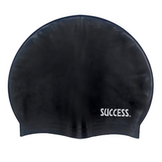 SUCCESS 成功 超彈性矽膠泳帽 成人款, 100%全矽膠材質，高彈性，不漏水，S674, FREE, 顏色隨機, 1個