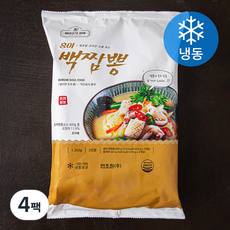 미인중식홍야 홍야 백짬뽕 2인분 (냉동), 1260g, 4팩