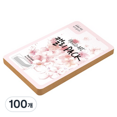 紙文化Hello Art書法厚平滑明信片 200g 33 牛皮紙原紙, 100個, 104 x 153 毫米