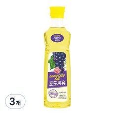 오뚜기 포도씨유, 900ml, 3개