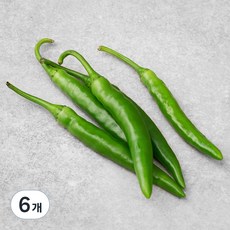 국내산 청양고추, 60g, 6개