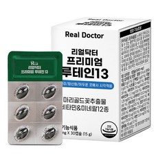 리얼닥터 프리미엄 루테인 13 15g, 30정, 1개 30캡슐, 1개