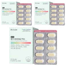 닥터린 메가 비타민B군 맥스 54g, 3개, 60정