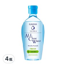 SENKA 專科 超微米控油卸妝水, 230ml, 4瓶