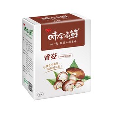味全 高鮮香菇調味料，台灣在地香菇，無添加防腐劑，人工色素, 320g, 1盒