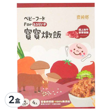 農純鄉 台灣公司貨 極上藜麥和牛燉飯 4入, 600g, 2盒