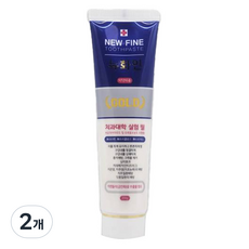 서울대치약 잇몸질환 충치예방 뉴화인치약, 200g, 2개