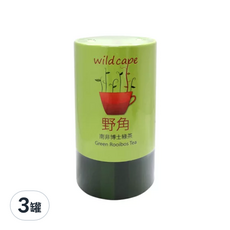 Wild Cape 野角 南非博士綠茶, 無咖啡因 2.5公克x40茶包, 2.5g, 40入, 3罐