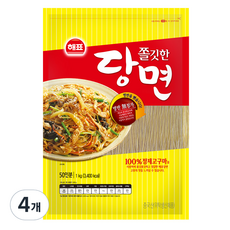 해표 쫄깃한 당면, 1kg, 4개