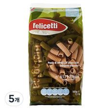 펠리체티 유기농 통밀 리가티, 500g, 5개