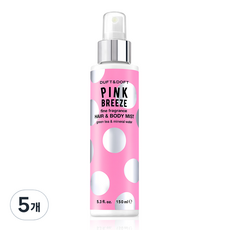 더프트앤도프트 핑크브리즈 헤어앤바디미스트, 150ml, 5개