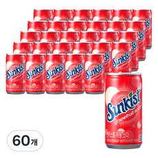 썬키스트 자몽 소다 탄산음료, 190ml, 60개