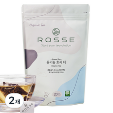 로쎄 유기농 호지차, 30g, 20개입, 2개