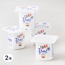 요플레 빙그레 플레인 화이트, 80g, 4개입, 2개 80g, 2개