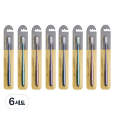 어바웃올리 만모 저자극 초극세모 임산부 칫솔 4종, 6세트, 8개입