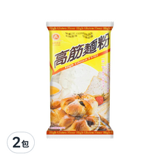 義峰食品 高筋麵粉 500g, 2包