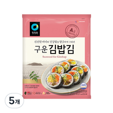 청정원 구운 김밥김, 20g, 5개