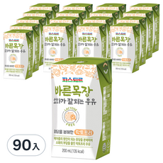 Pasteur 正直牧場 無乳糖牛奶, 200ml, 90入