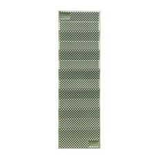 OWG 歐爾 XPE 銀膜 蛋巢睡墊, 180cm*60cm*20mm, R值2.1, 100% 純XPE, 銀色塗層, 立體外型, 180 x 60 x 2cm, 深綠