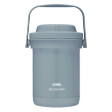 THERMOS 膳魔師 燜燒提鍋 1800ml SUS304不鏽鋼, 冰川藍, 1.8L, 1個