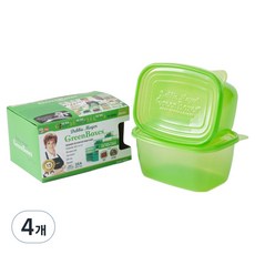 데비마이어 그린박스 직사각, 4개, 1.8L