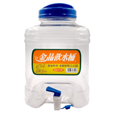 百貨King 金晶飲水桶 12公升 晶瑩剔透 美觀實用, 12L, 1個