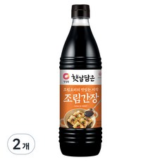 청정원 햇살담은 조림간장, 840ml, 2개