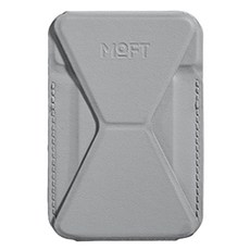 MOFT 磁吸式手機支架 MOVASTM 支援 MagSafe, 金屬板 磁鐵 人造皮革 玻璃纖維材質, 水泥灰, 1個