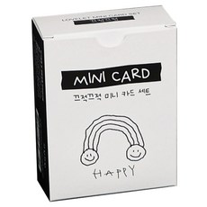 Wanna This Love迷你感謝訊息明信片 8種*5入+信封 20入組, 吱吱作響, 1套