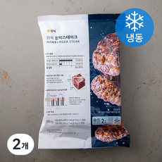 탐육 함박스테이크 (냉동), 380g, 2개