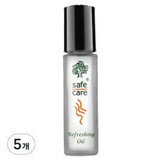 세이프케어 아로마 롤온 오일, 10ml, 5개