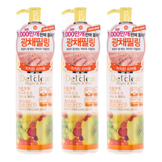 데트클리어 필링젤 믹스프룻, 180ml, 3개
