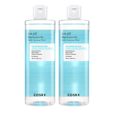 COSRX 弱酸性菸鹼醯胺膠束卸妝水, 2個, 400ml