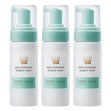 VERY MOM 孩童用種子神經醯胺泡沫洗顏慕斯, 3瓶, 150ml