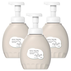 아이깨끗해 프리미엄 클린 비건 폼 핸드솝 무향, 450ml, 3개