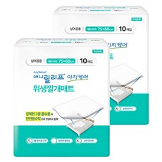 Ani Relief男女通用易護理衛生墊, 2個, 大型, 10入