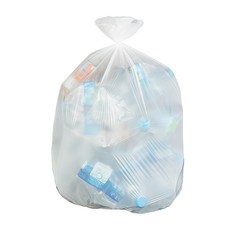 베로나 배접 분리수거 쓰레기봉투 유백, 60L, 100매